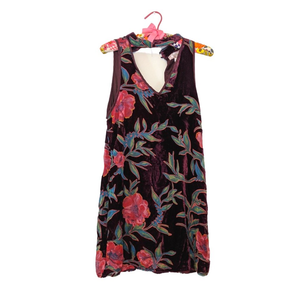 NWT Band of Gypsies Velvet Choker Dress